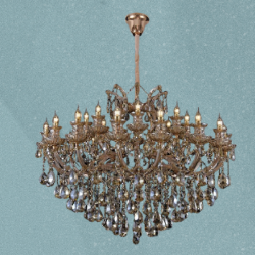 8036-16+8+1 LAMPARA DECORATIVA CHANDELIER