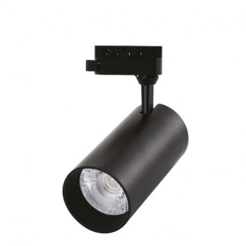 SPOT LED DE 20 W NEGRO 4000K