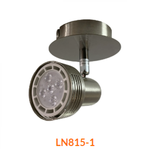 ST109-1 SPOT STN LED 5W 2/L 3000K C/BOM GU10 100-240 V