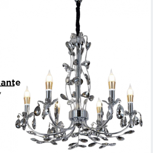 2381-6 LAMPARA DECORATIVA CHANDELIER