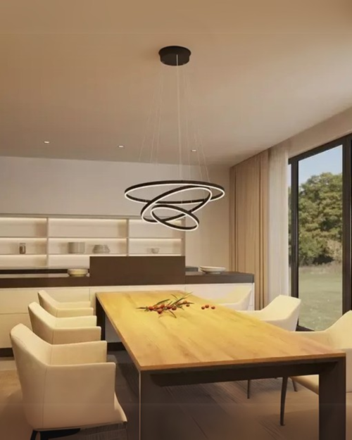 Lampara de techo 8101-BK Dorado