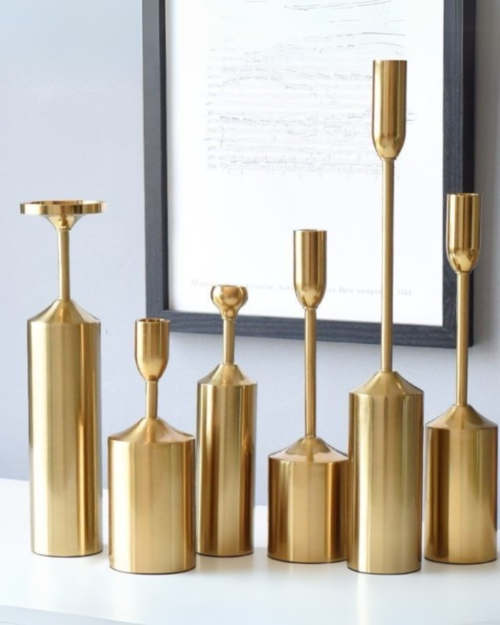SET DE CANDELABROS X6