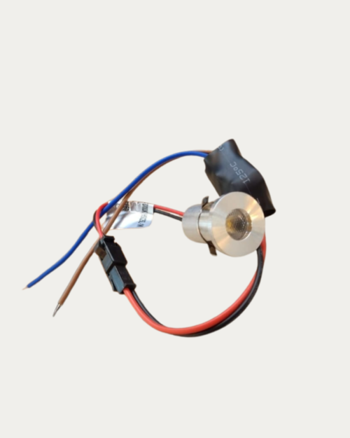 HS02SL-1W MINI BALA CROMO -3000K