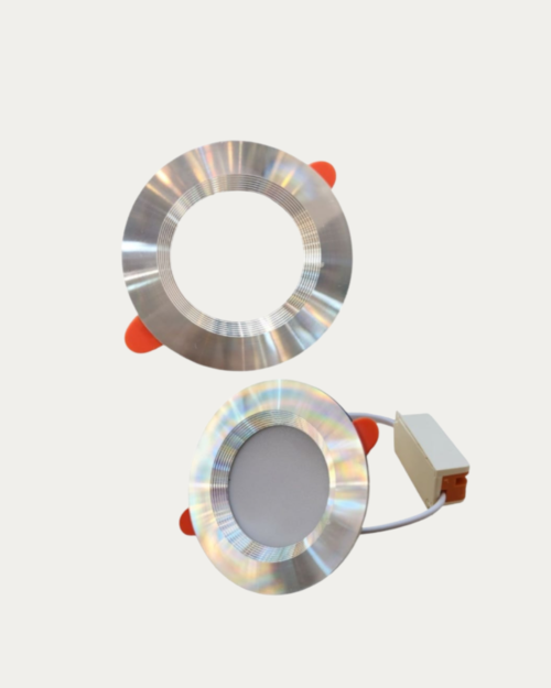 PANEL 6W SATIN INCRUSTAR REDONDO 6500 K