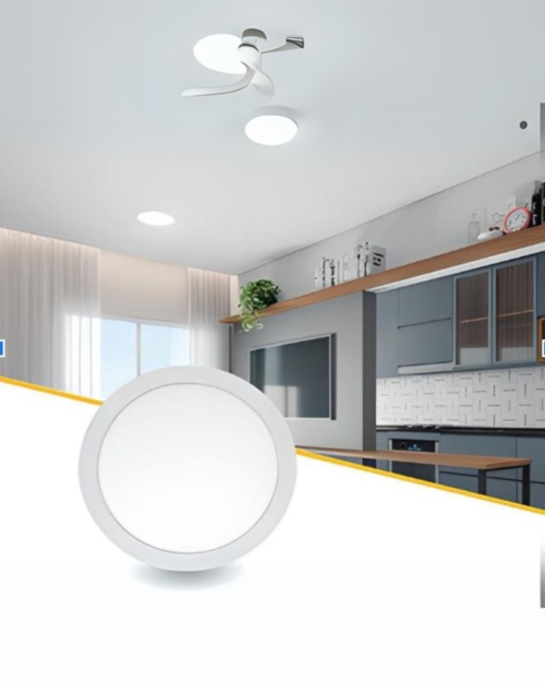 PN01-12 PANEL 12W INCRUSTAR RED 6500K