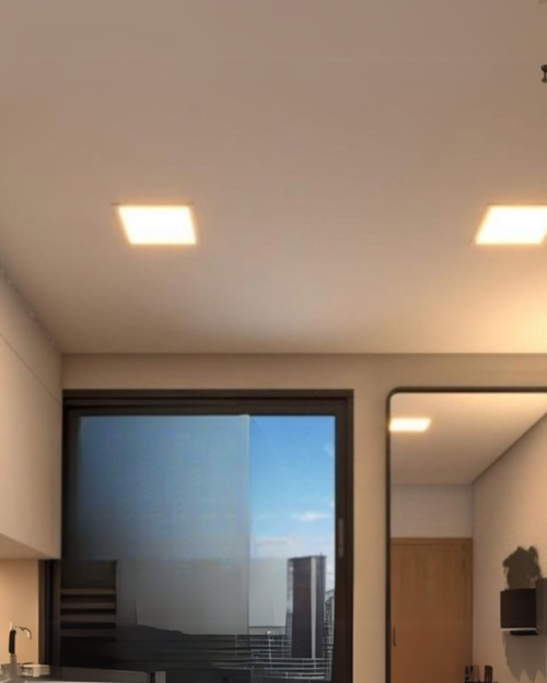 PQ12 LC PANEL CUAD INCRUSTAR 12W 3000K