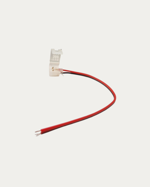 CONECTOR SENCILLO NEON FLEX 12 V 6MM
