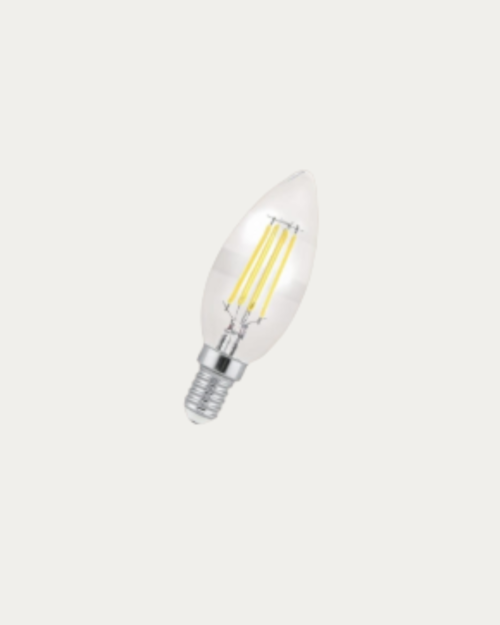 BOMBILLO VELA C35-E14 -4W 6000K LUZ BLANCA