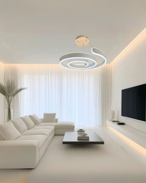 142 LAMPARA COLGANTE CINTA LED SMD INFERIOR 6000K-SUPERIOR 3000K