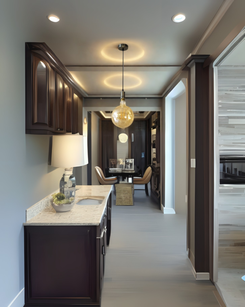 Lampara de techo decorativa tipo bomba G200