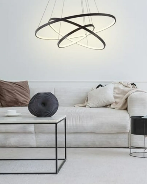 Lampara de techo 8101-BK Negro