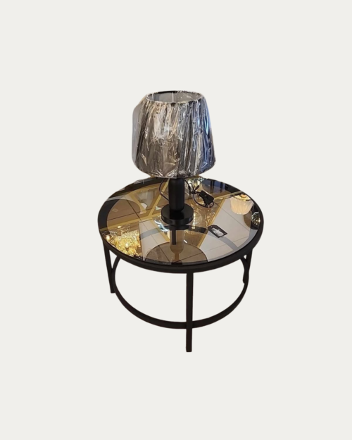 Mesa de centro de vidrio