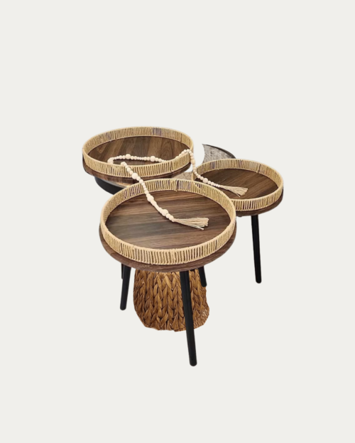 Mesas de centro combo por 3