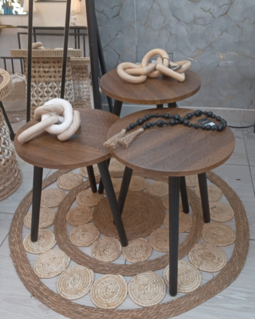 Juego de mesas de centro