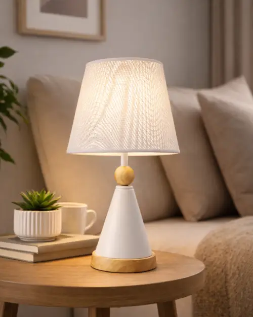 KW7272-B -LAMPARA DE MESA ESTRUCTURA METALICA (copia)