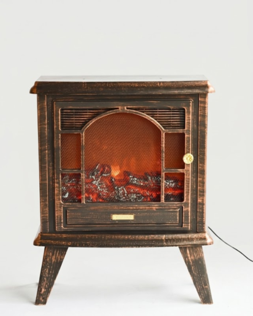 Chimenea Decorativa AZ558 56x45 cm | Diseño Moderno para Sala y Espacios Interiores
