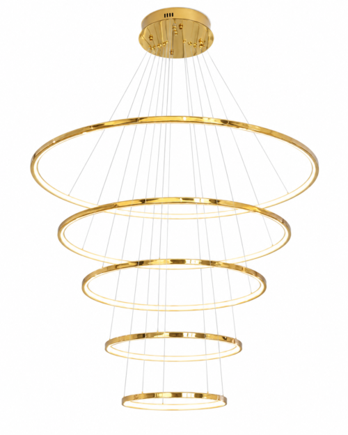 Lámpara Decorativa LED 19018-5 -145 W Tricolor | Diseño Moderno 3000K, 4100K y 6500K